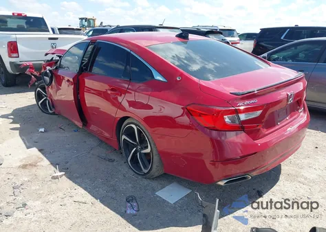 2021 Honda Accord Sport from USA, damaged, VIN 1HGCV1F30MA082089
